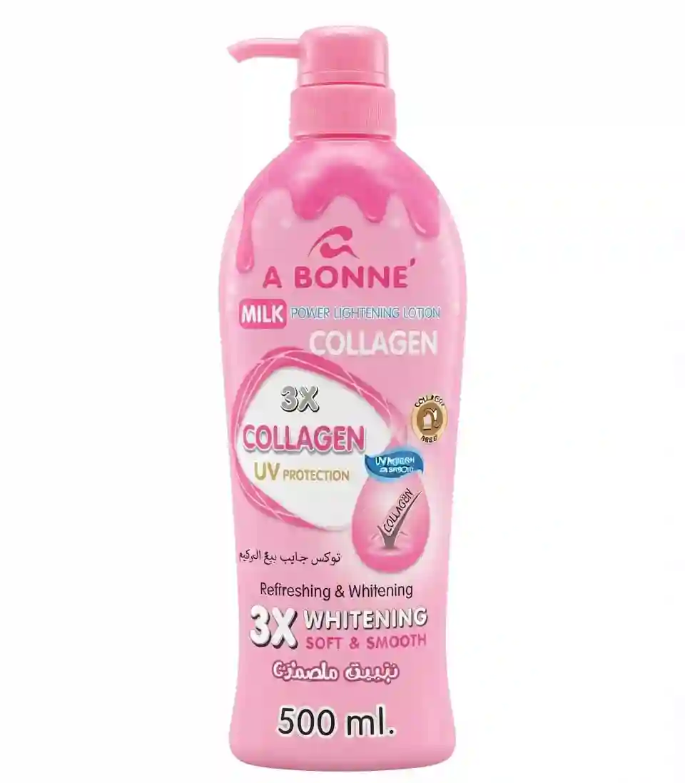 A Bonne Miracle SPA Milk White Glutathione Collagen  Lotion 500ML