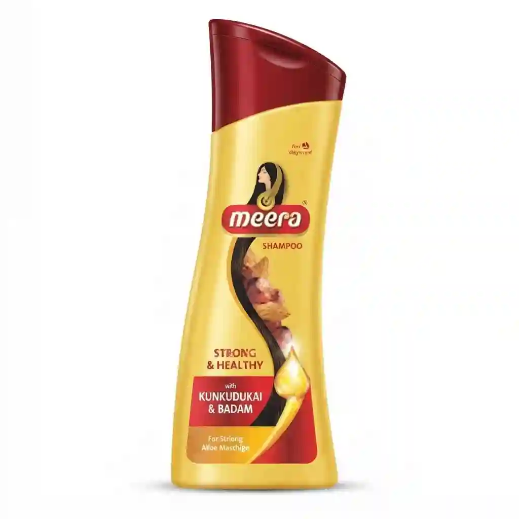 Meera Shampoo Strong&healthy Kunkudukai&badam Sham