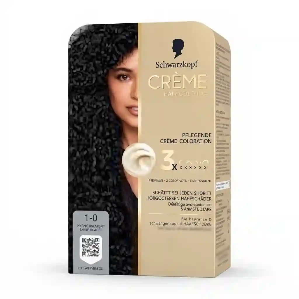 Schwarzkopf Creme Supreme Natural Black 1-0