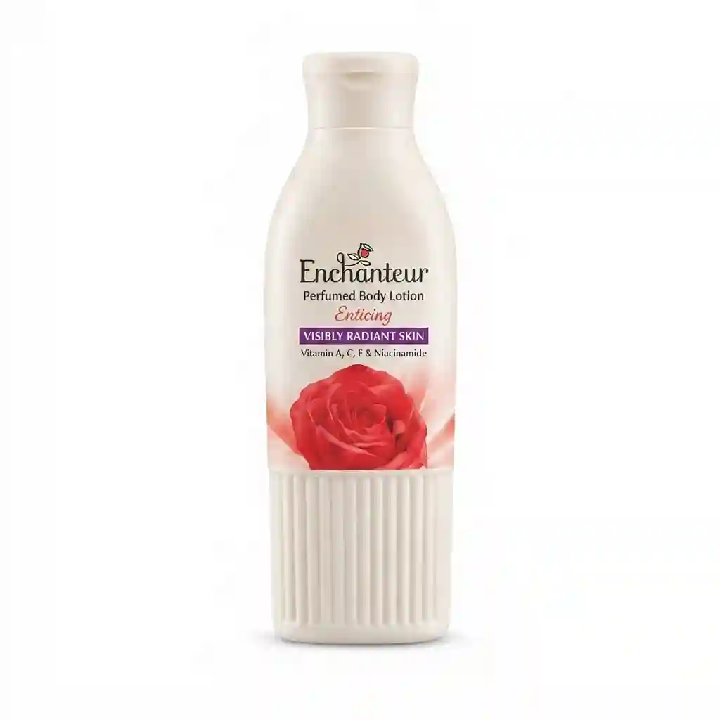 Enchanteur Perfumed Body Lotion Enticing Satin Smooth Aloe Vera&olive Butter 250ML