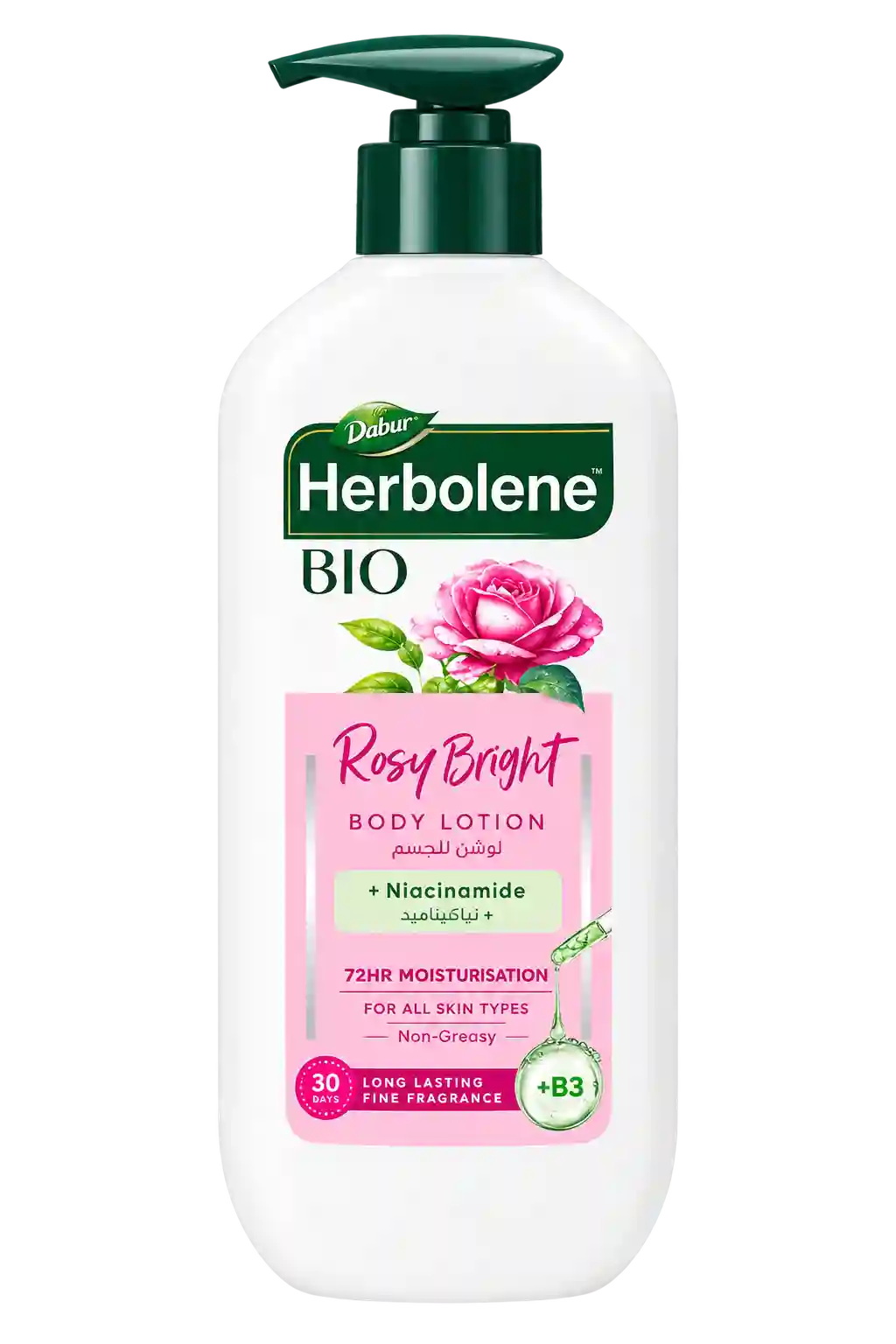 Dabur Rosy Bright Body Lotion 400ML