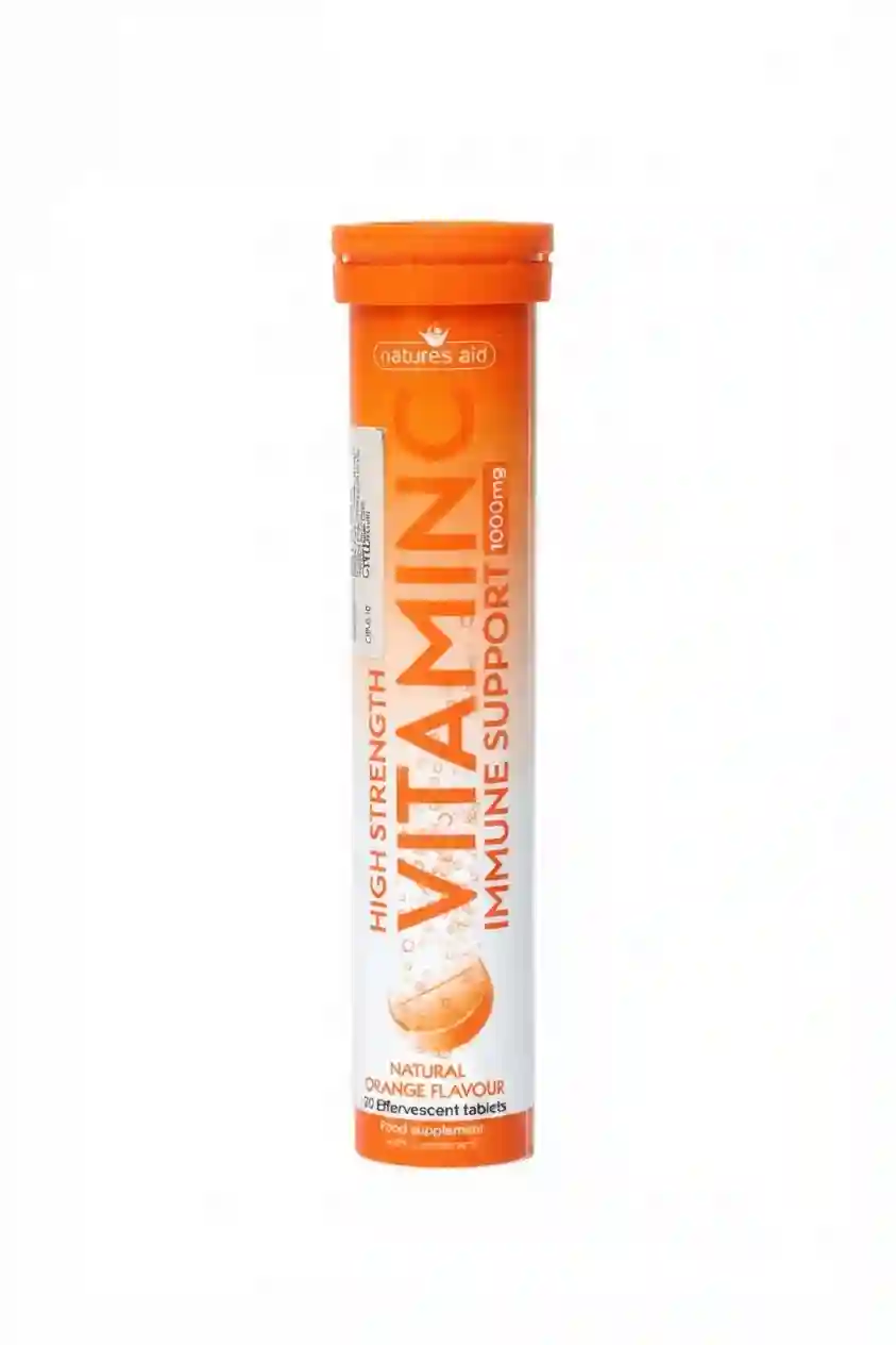 Natures Aid Vitamin C 1000mg Effervescent Tablets