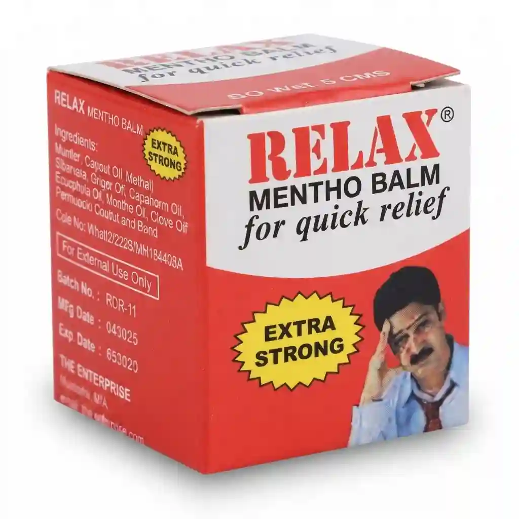 Relax Mentho Balm Extra Strong (Red) 9g