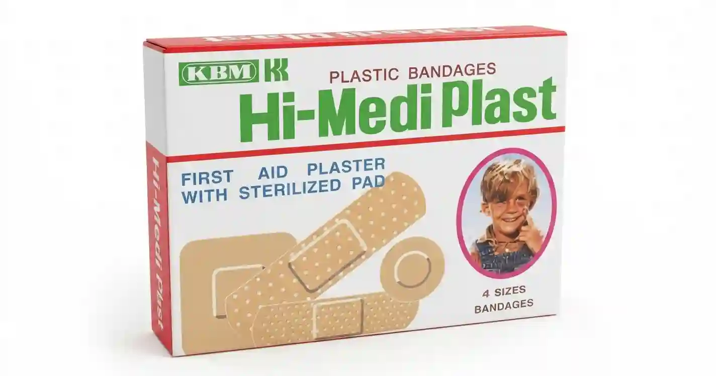 Hi Medi Plast Bandange 40pcs Kwa114