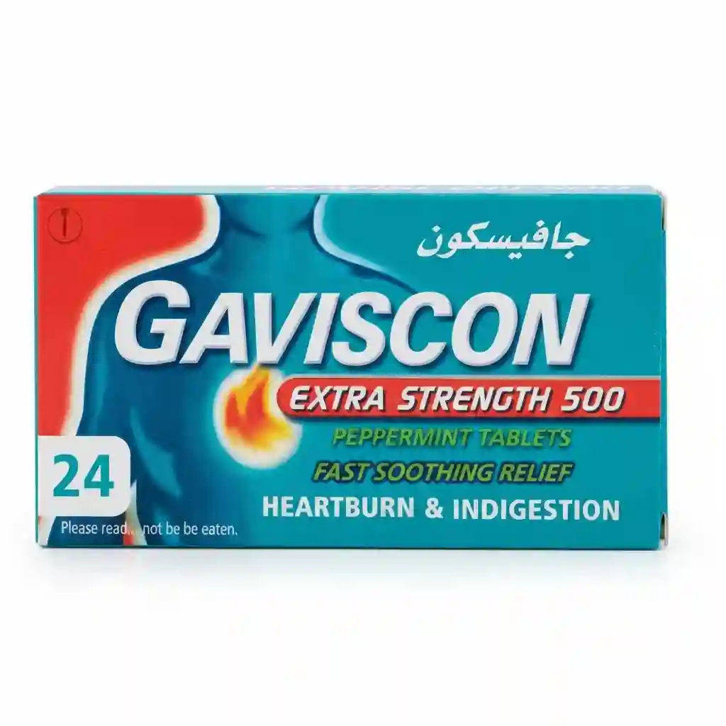Gaviscon Peppermint Tablets 24tablets