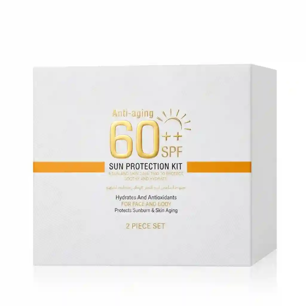 Dr Rashel Anti Aging 60++spf Sun Protection Kit 2pcs Set Drl-1654