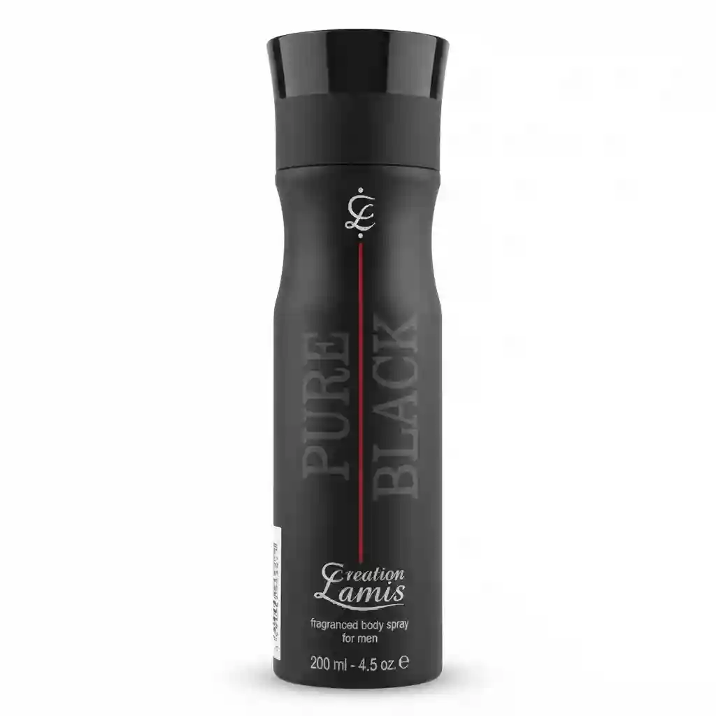Lamis Pure Black Body Spray 200ML