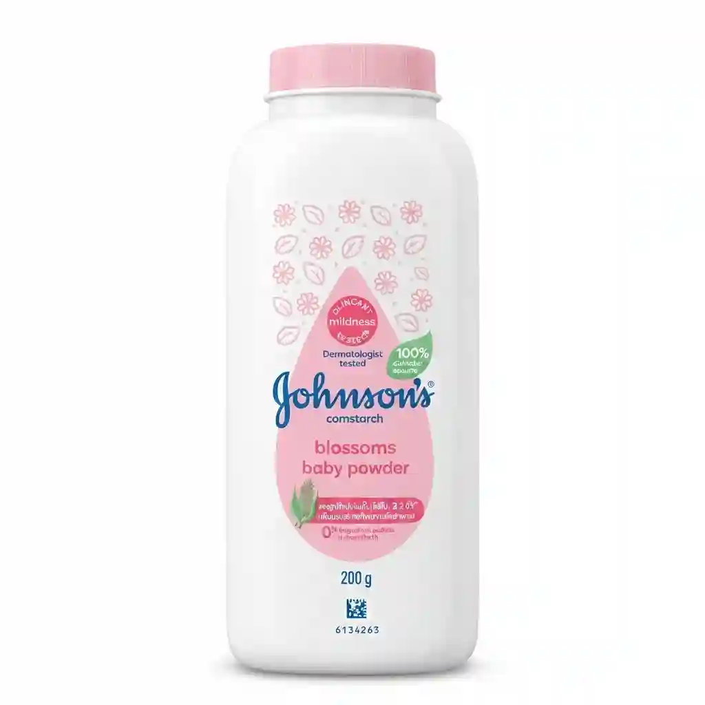 J&j Baby Powder Blossom Pink 25GM