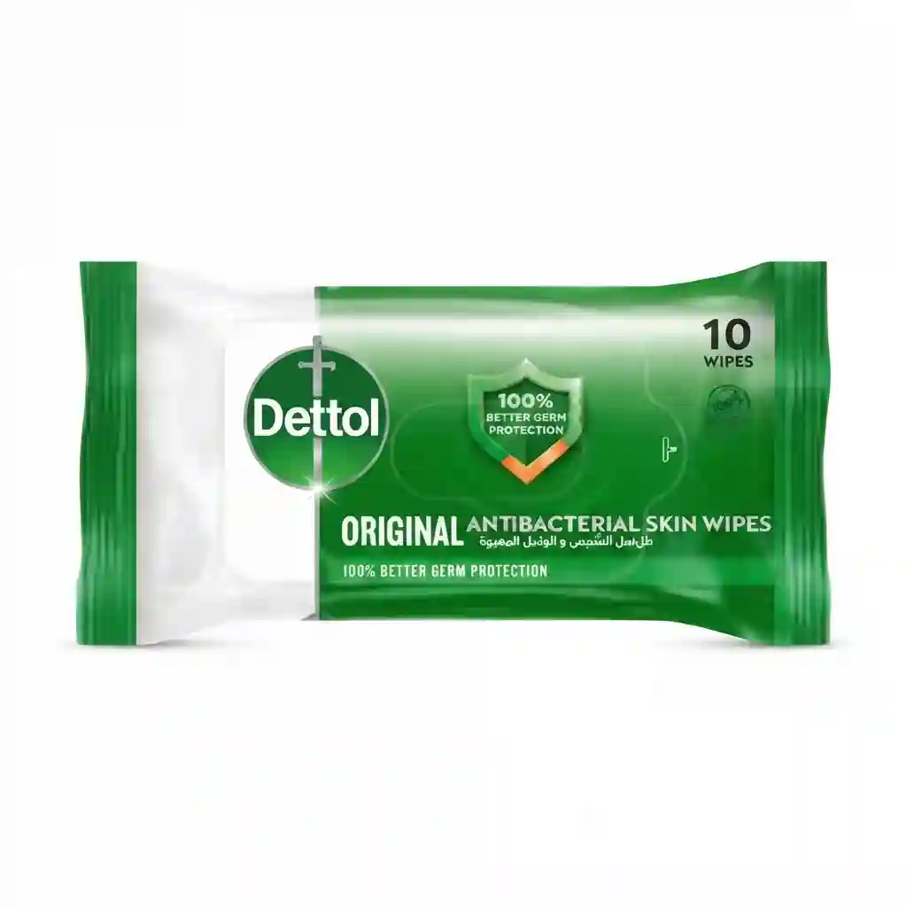 Dettol Orgina 10 Wipes