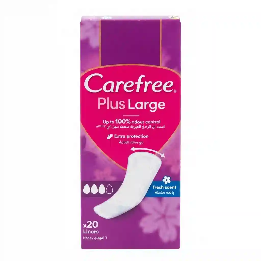 Carefree Plus Fresh Scent Large 20pcs