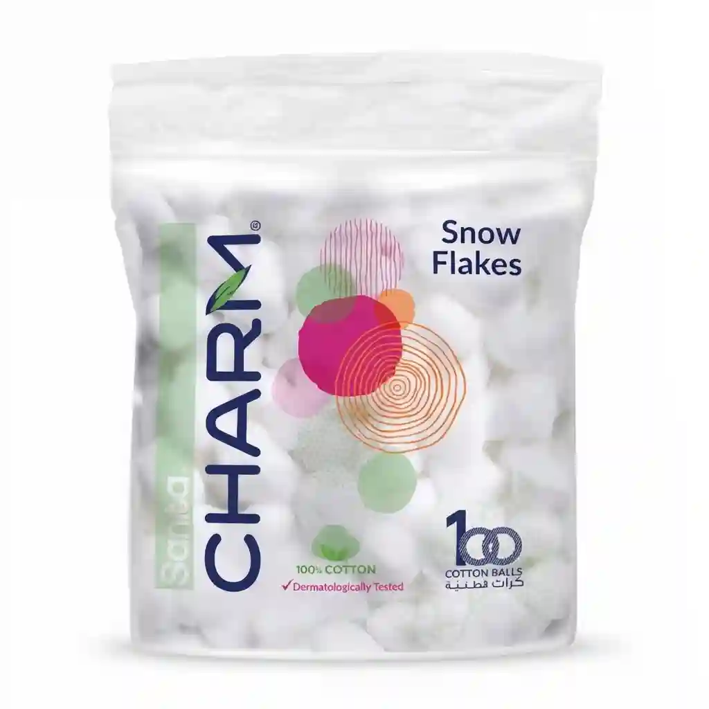 Sanita Charm Balls White 100pcs