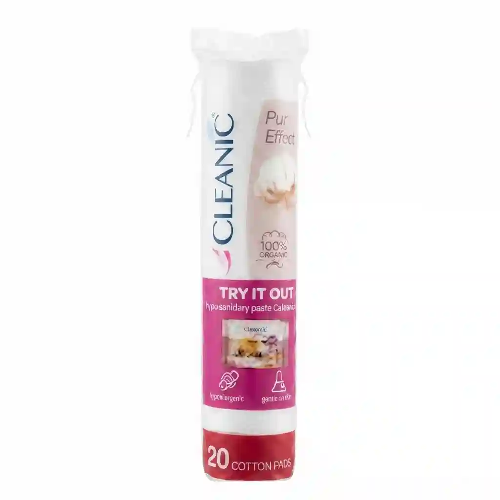 Cleanic Cotton Pads Pure Effect 120s