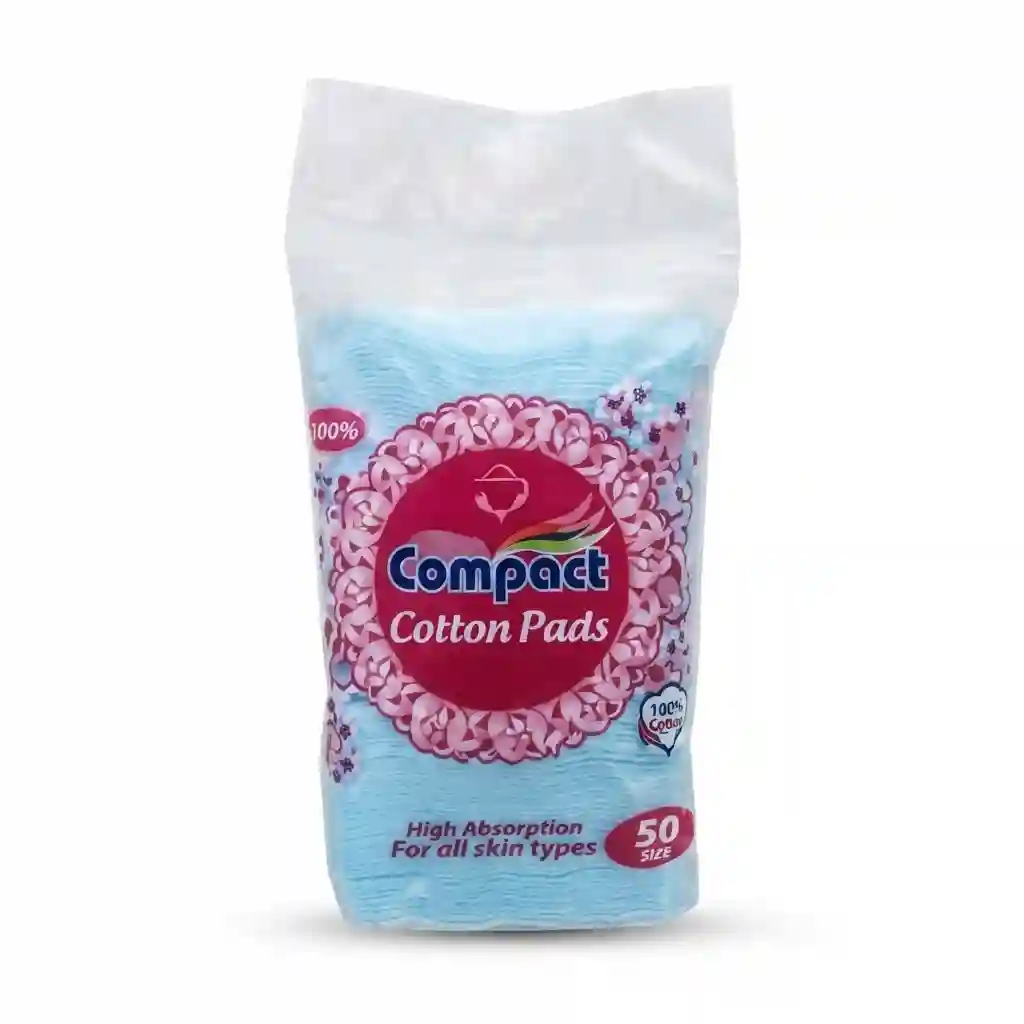 Ultra Compact Cotton Pads 50s
