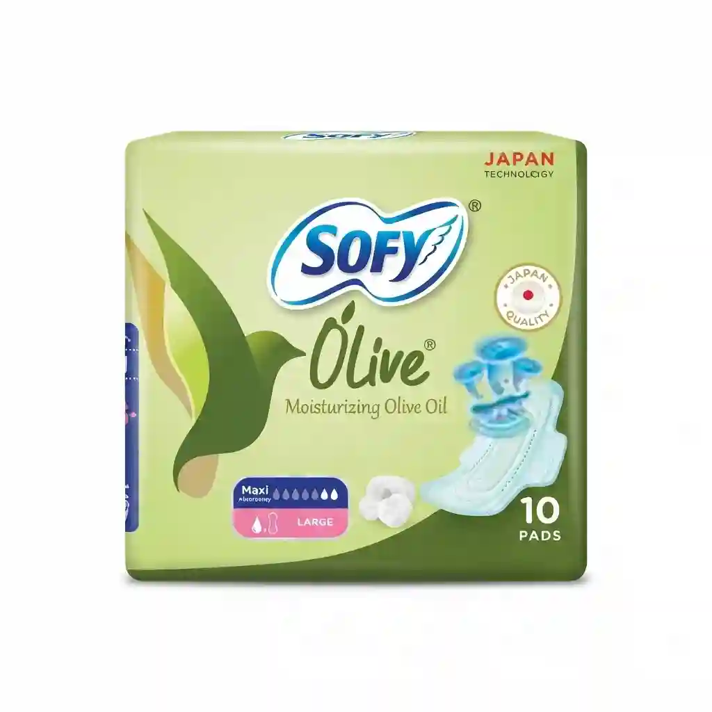 Sofy Feminine Napkin Olive Large 10pads