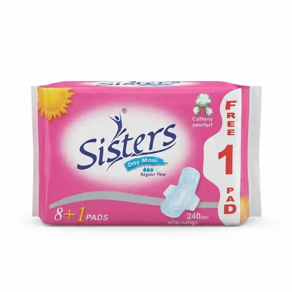 Sisters Day Maxi 8+1pads With Wings