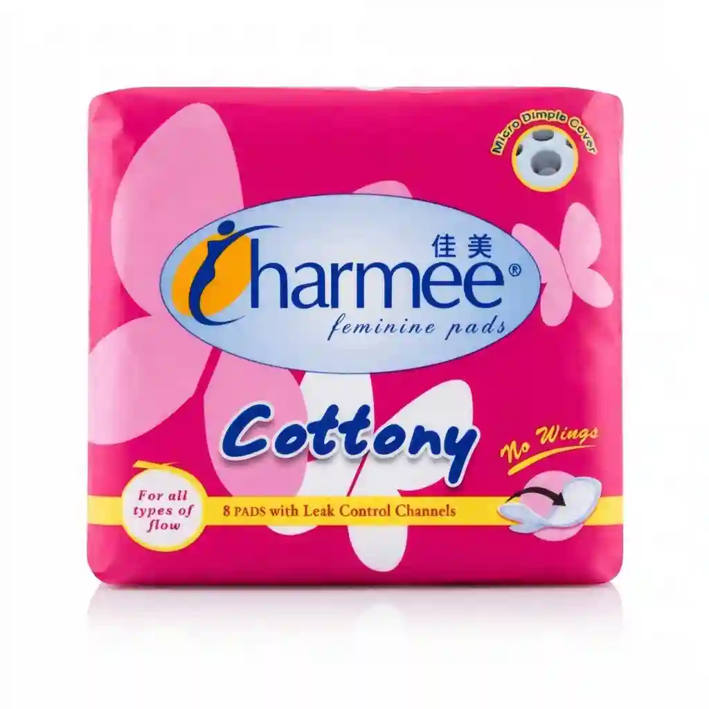 Charmee Pads Cotony Leak Control Pink