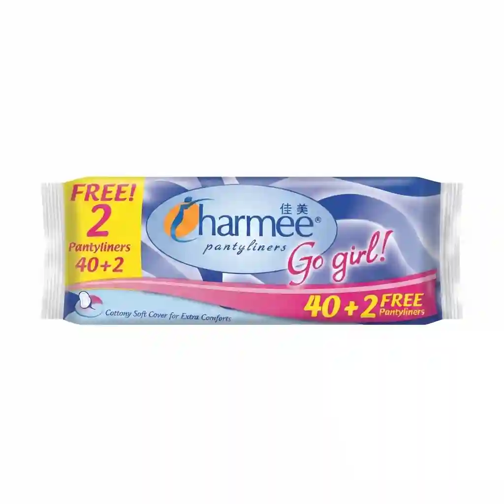Charmee Pantyliners Go Girl 40+2