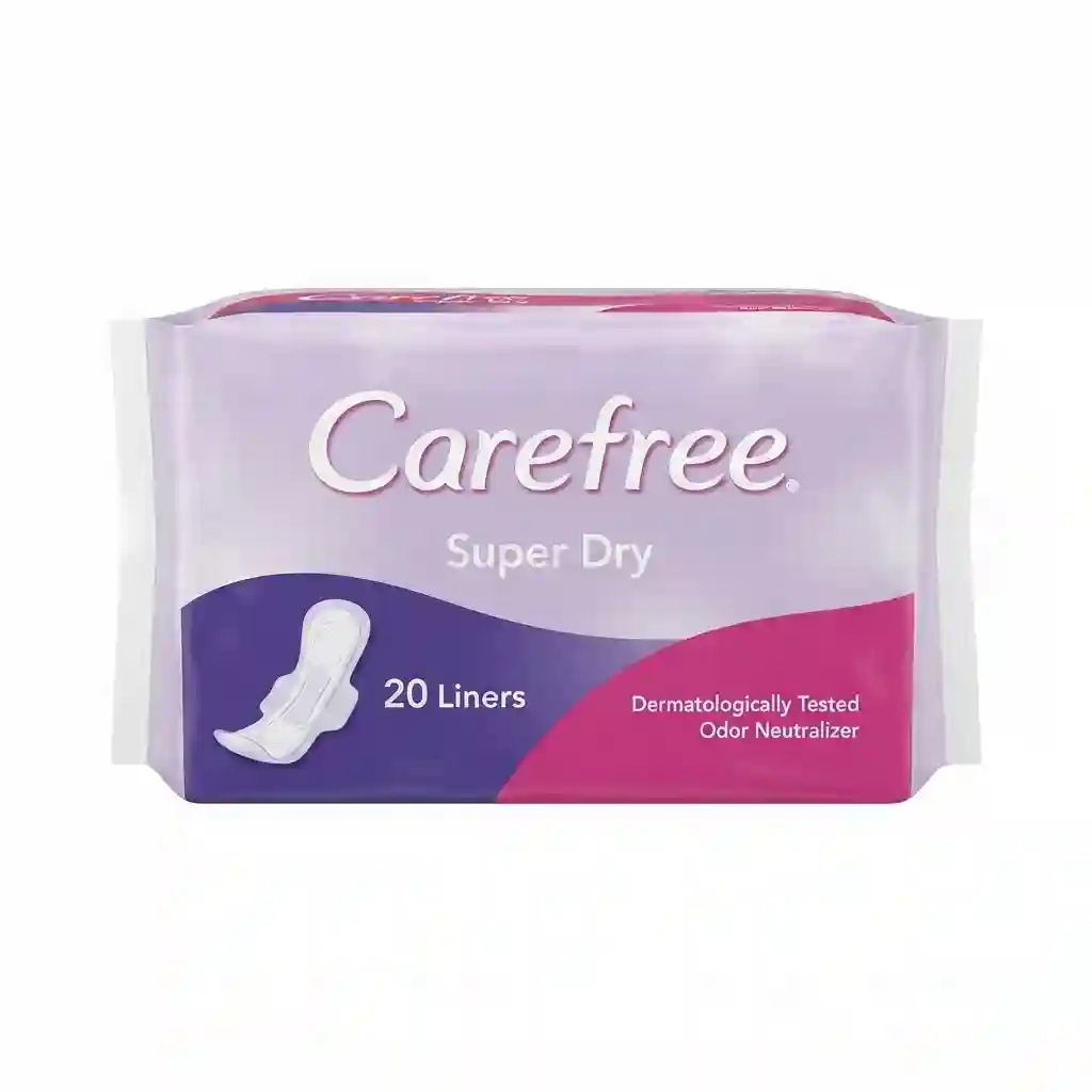 Carefree Super Dry Scented Red 20s  G/E