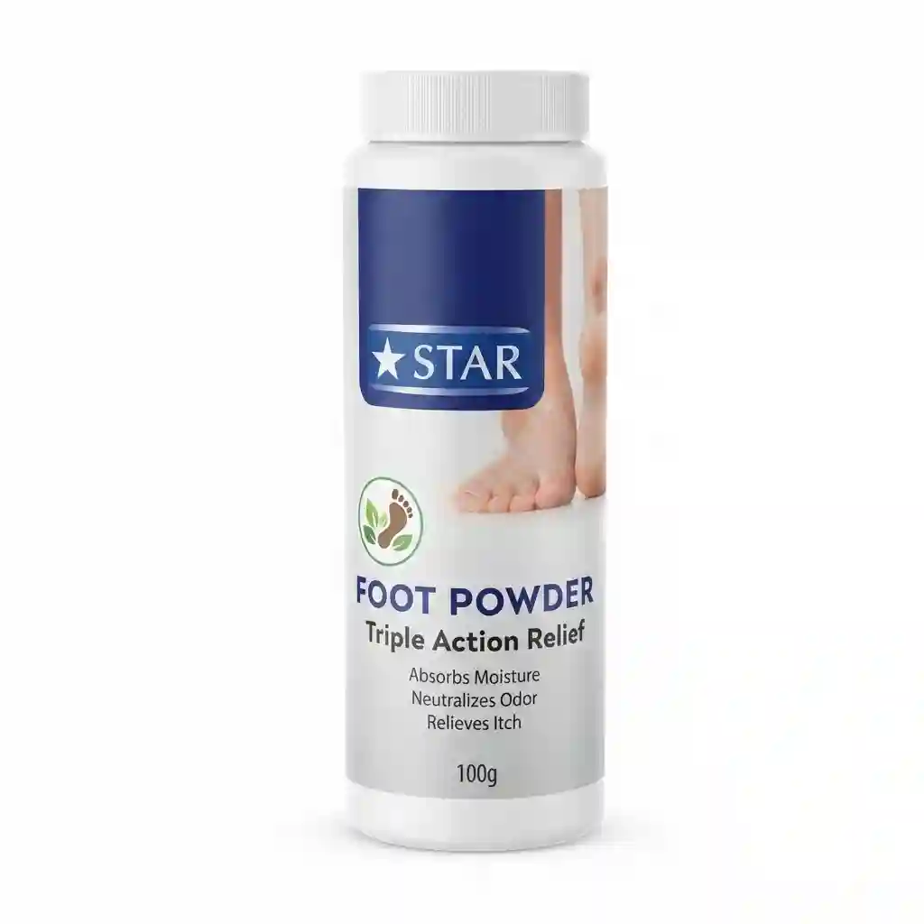 Star Foot Powder Triple Action 100GM