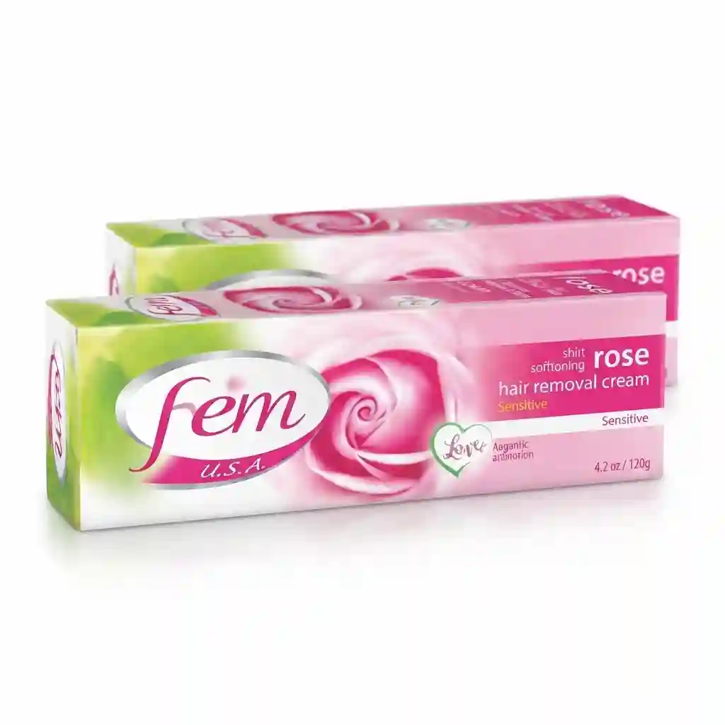Fem Hair Removing Cream 120GM Rose