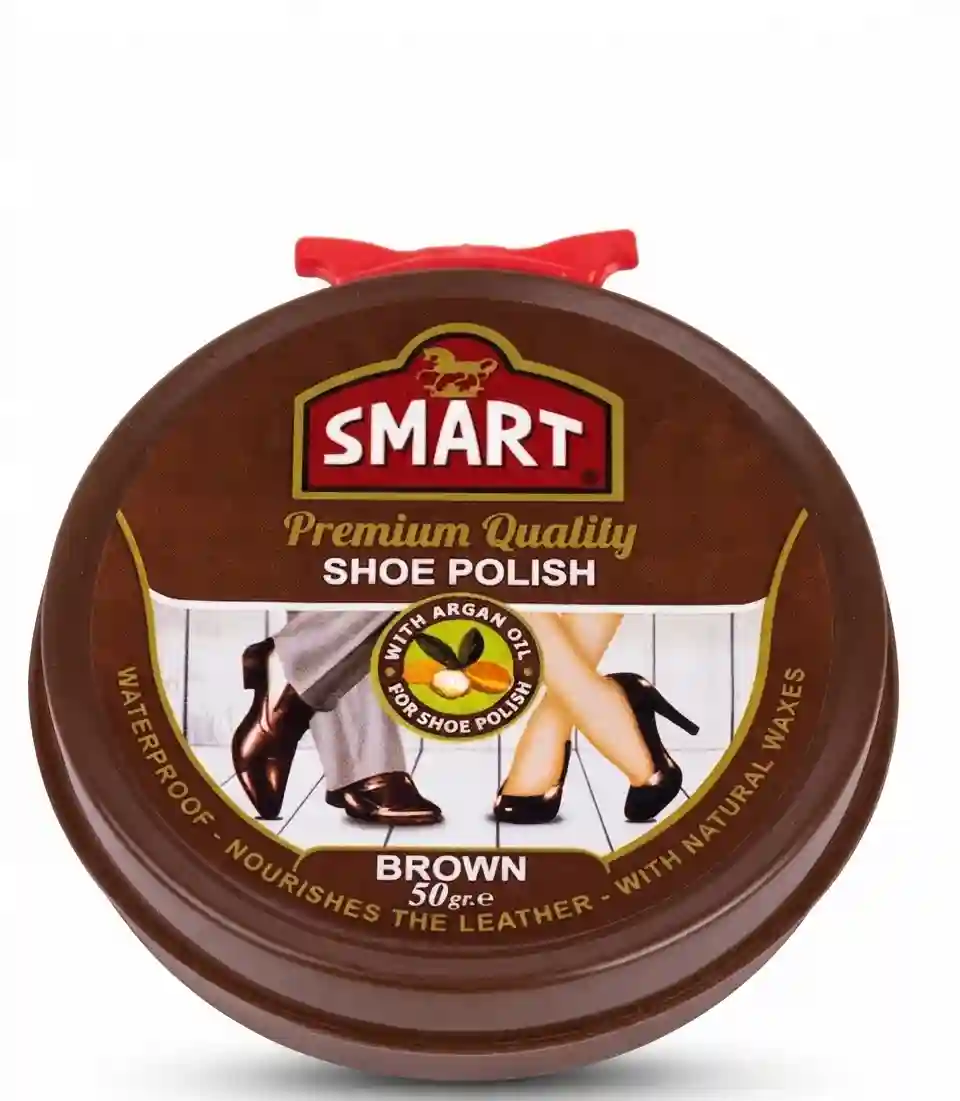 Smart Paste Shoe Polish Brown 50ML