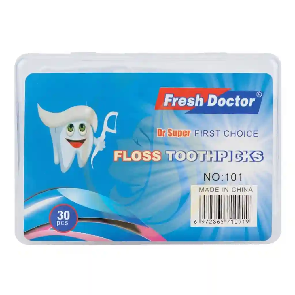 Fresh Doctor Floss Toothpicks 30pc