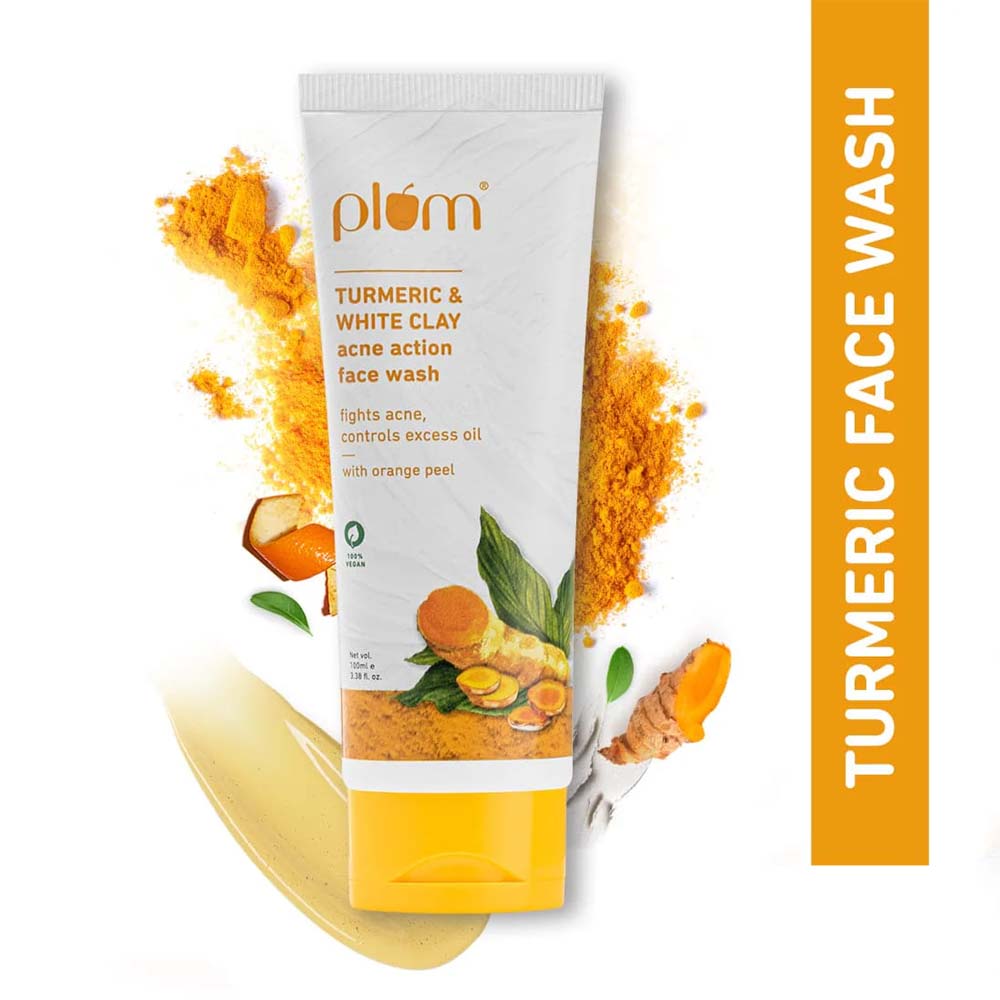 Plum Turmeric & White Clay Face Wash 150ML