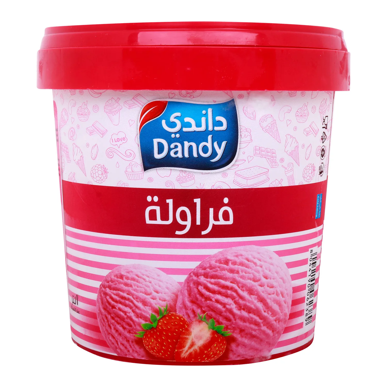 Dandy Original Strawberry Ice Cream 1/2 L