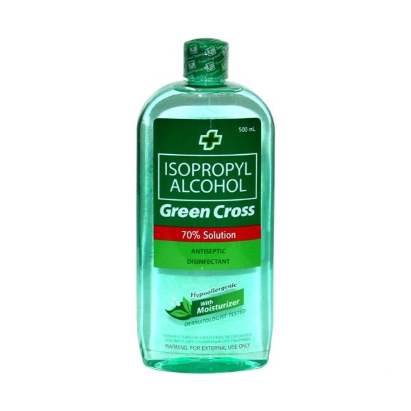 Green Cross 70% Isopropyl Alcohol 500 ML