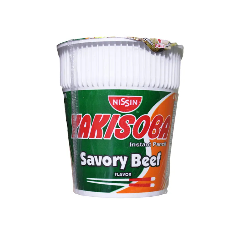 Nissin Yakisoba Savory Beef 82GM