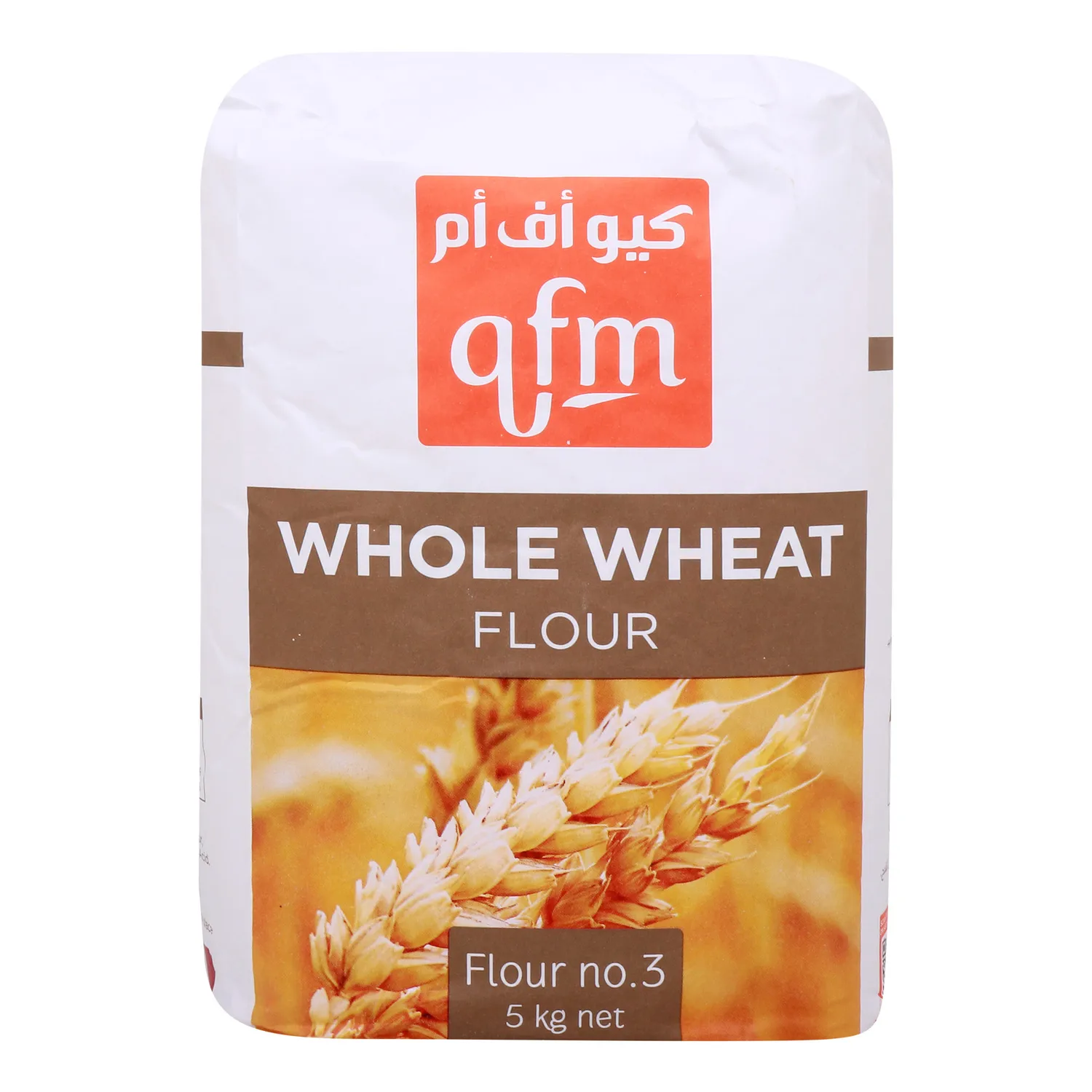 QFM FLOUR NO3 WHOLE WHEAT 5KG