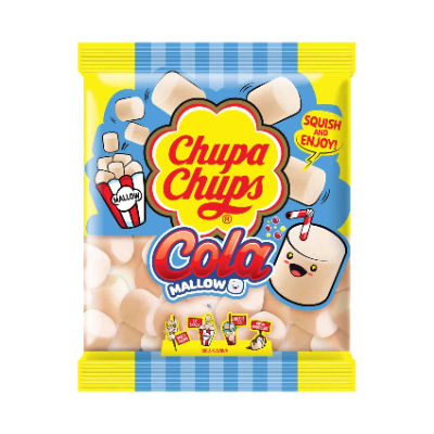 Chupa Chups Cola Mallow Cola Flavor Marshmallow, 120g