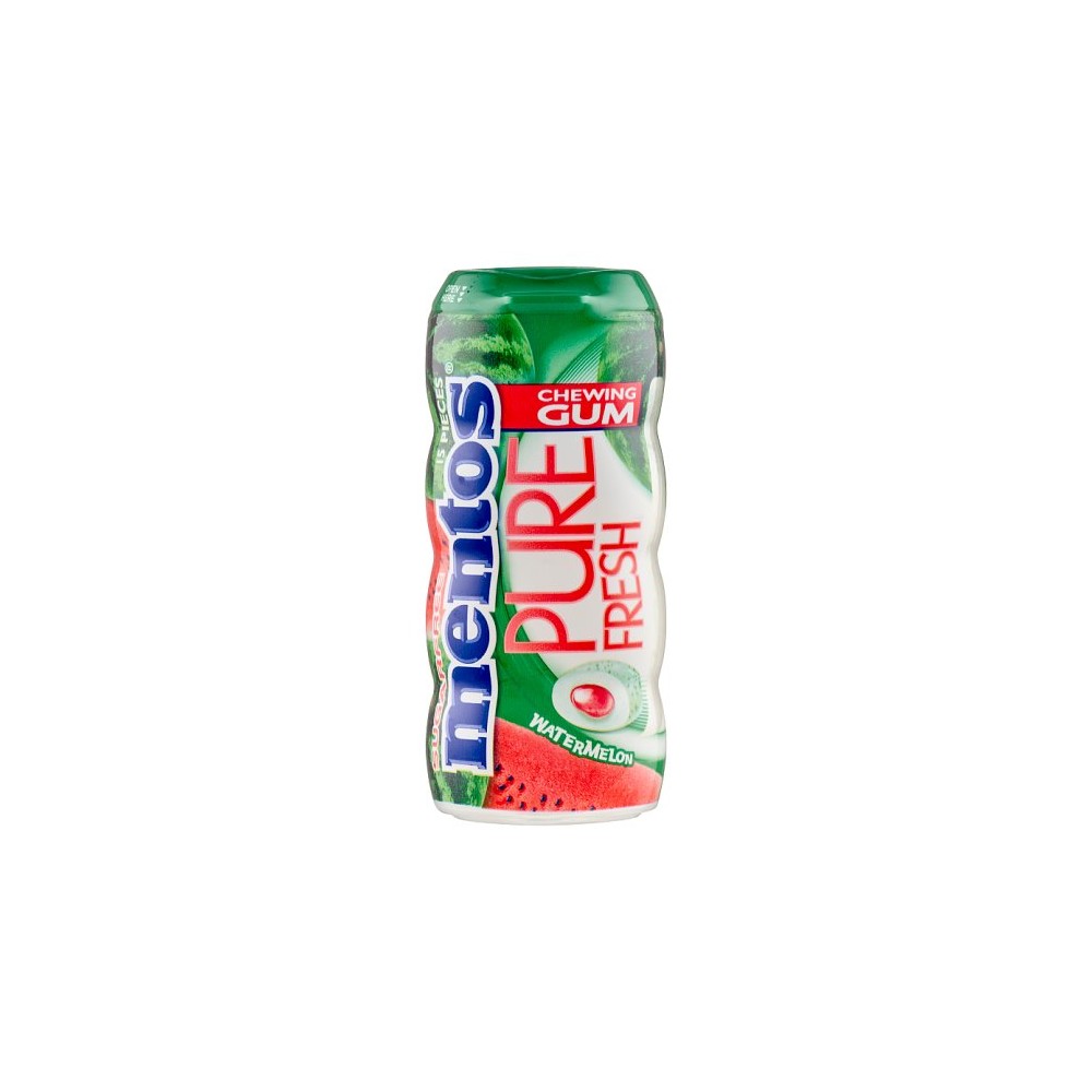 MENTOS PURE FRESH WATERMELON BOTTLE, 24.5G