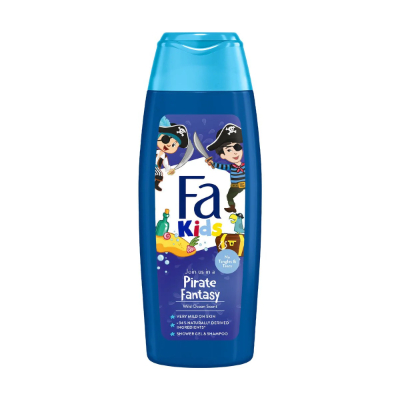 FA KIDS PIRATE FANTASY SHOWER GEL & SHAMPOO, 250ML
