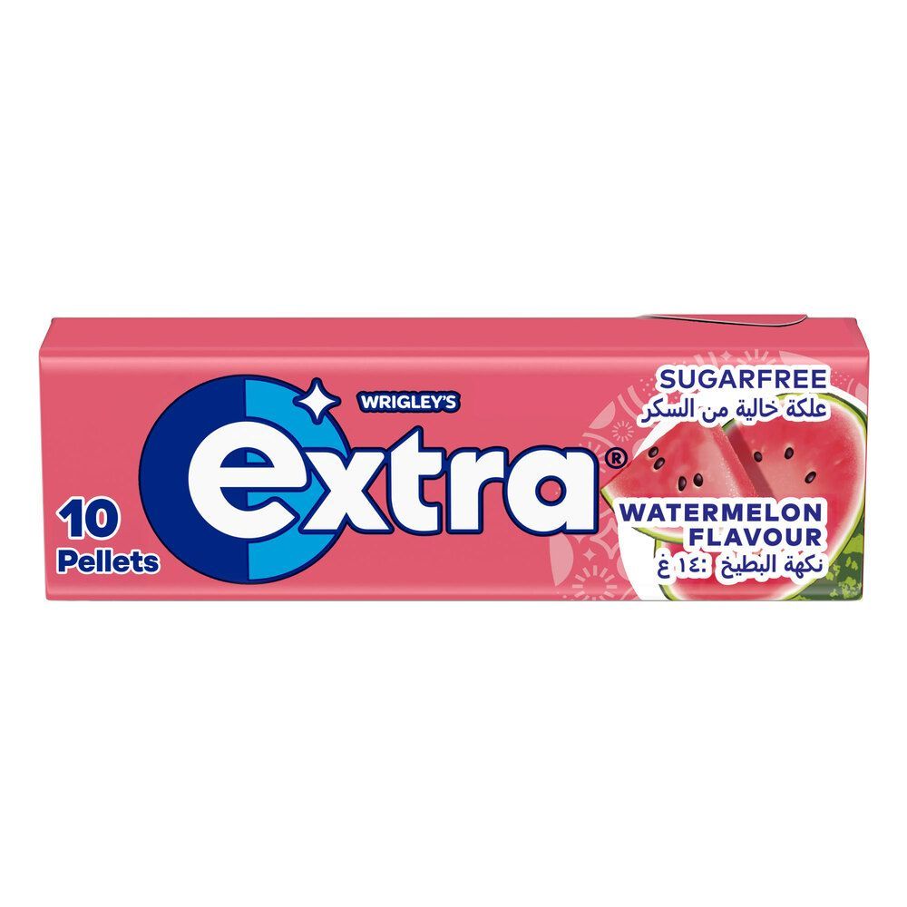 WRIGLEY'S  EXTRA WATERMELON PELLETS RED WHITE GUM, 14G