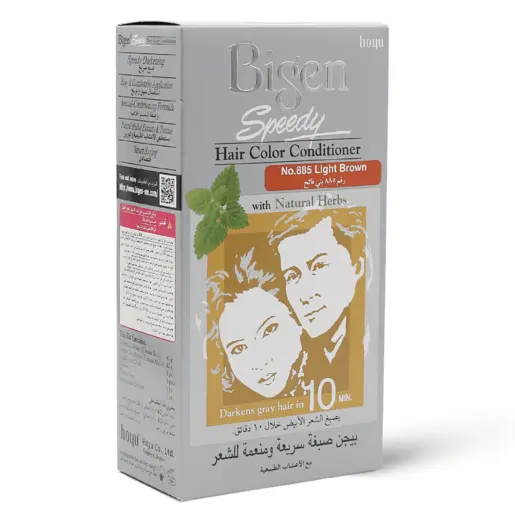 Bigen Hair Conditioner Speedy 885 Light Brown  80 G