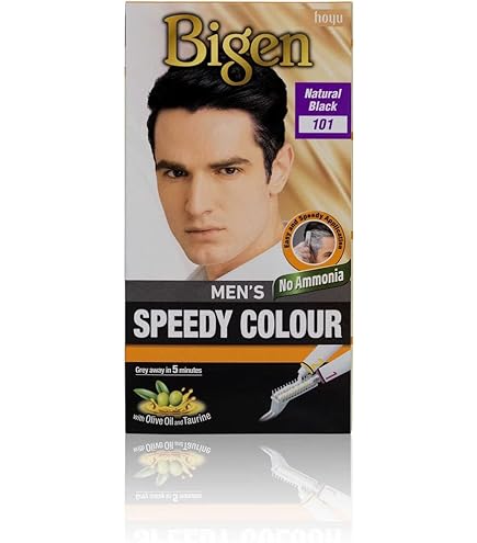 Bigen Men's Speedy Color 103 Dark Brown, 1 Pack