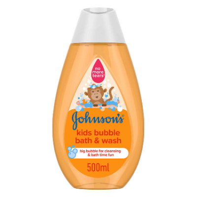 JOHNSON'S BABY KIDS BUBBLE BATH AND WASH 500 ML