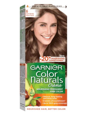 GARNIER COLOR NATURALS 6 DARK BLONDE HAIRCOLOR 100G
