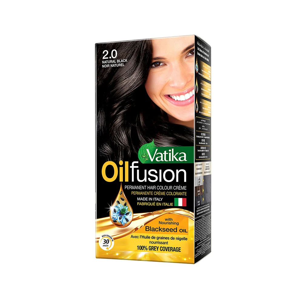 Dabur Vatika Hair Color Kit Black 100 ML