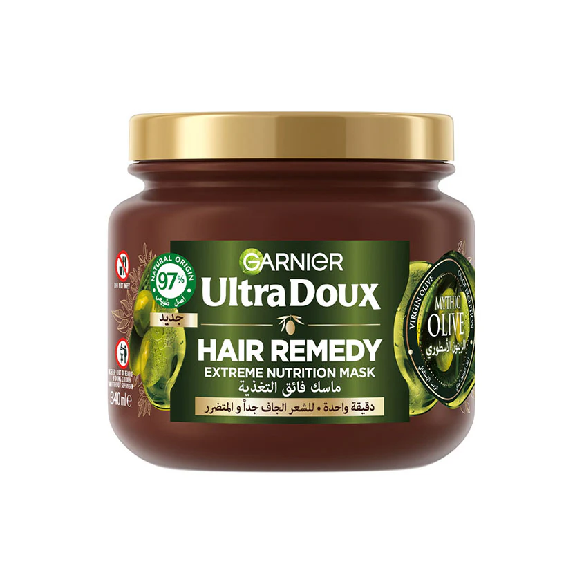 ULTRA DOUX HAIR REMEDY MYTHIC OLIVE HAIR MASK, 340ML