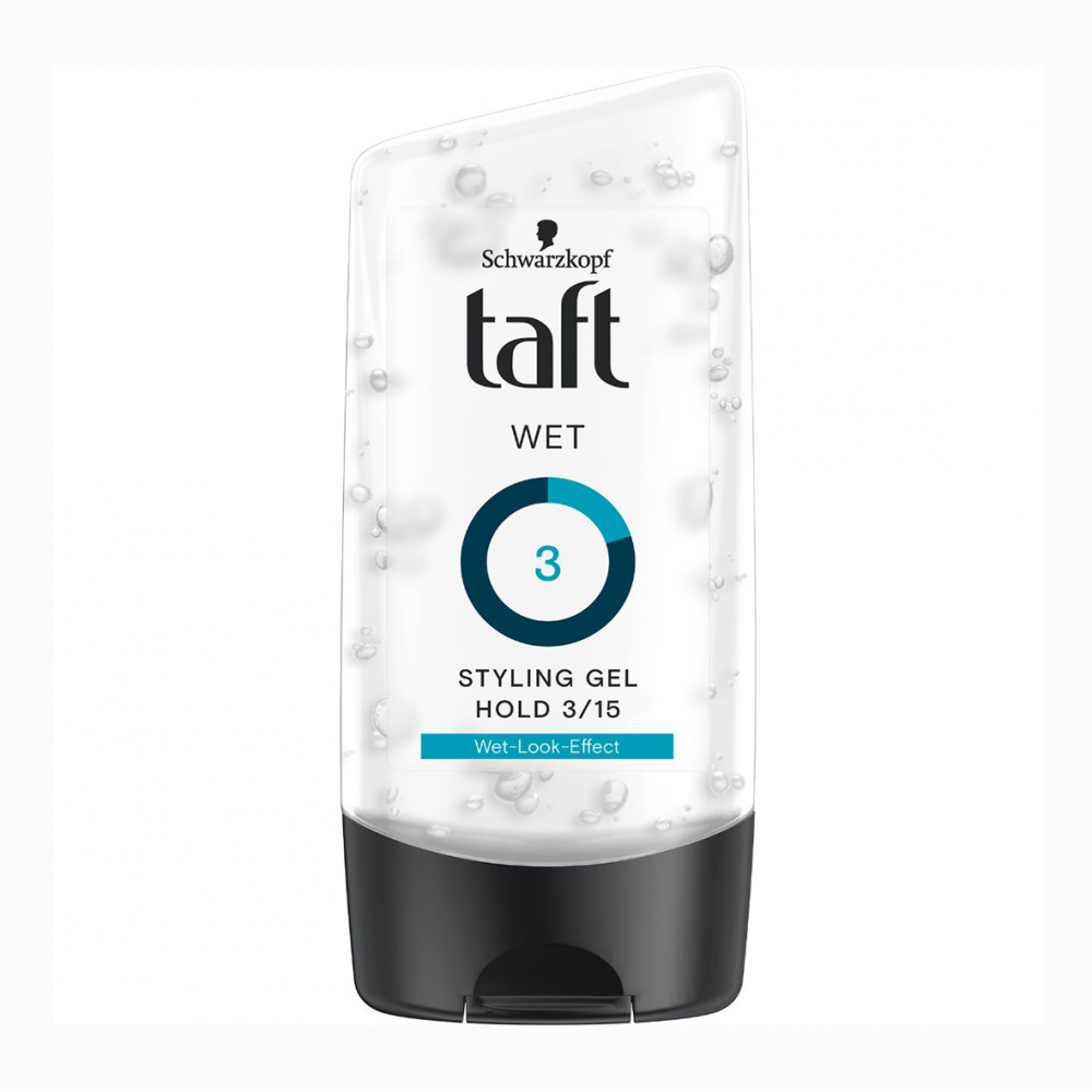 TAFT WET HOLD 3/15 STYLING GEL, 150ML