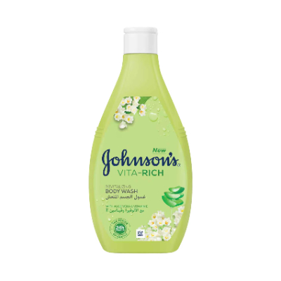 JOHNSON'S VITA-RICH REVITALIZING BODY WASH 400ML