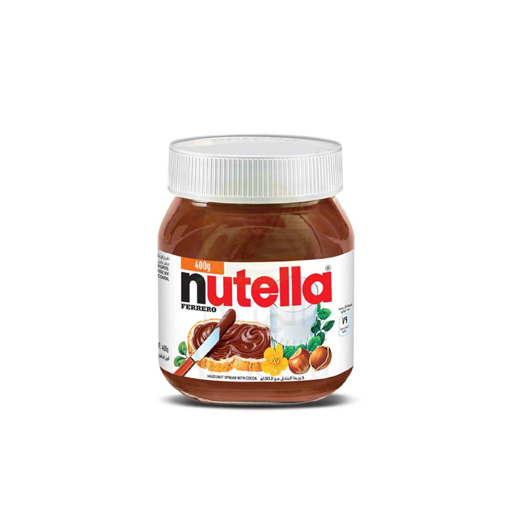 NUTELLA CHOCOLATE SPREAD, 400G