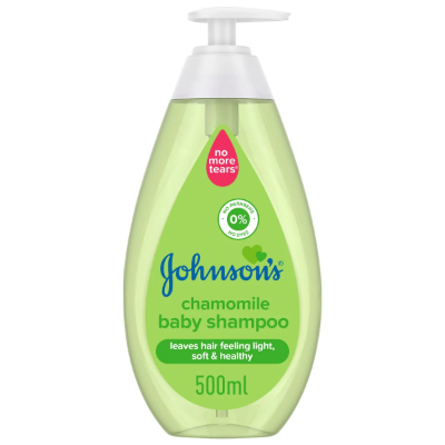 JOHNSON'S CHAMOMILE BABY SHAMPOO, 500ML