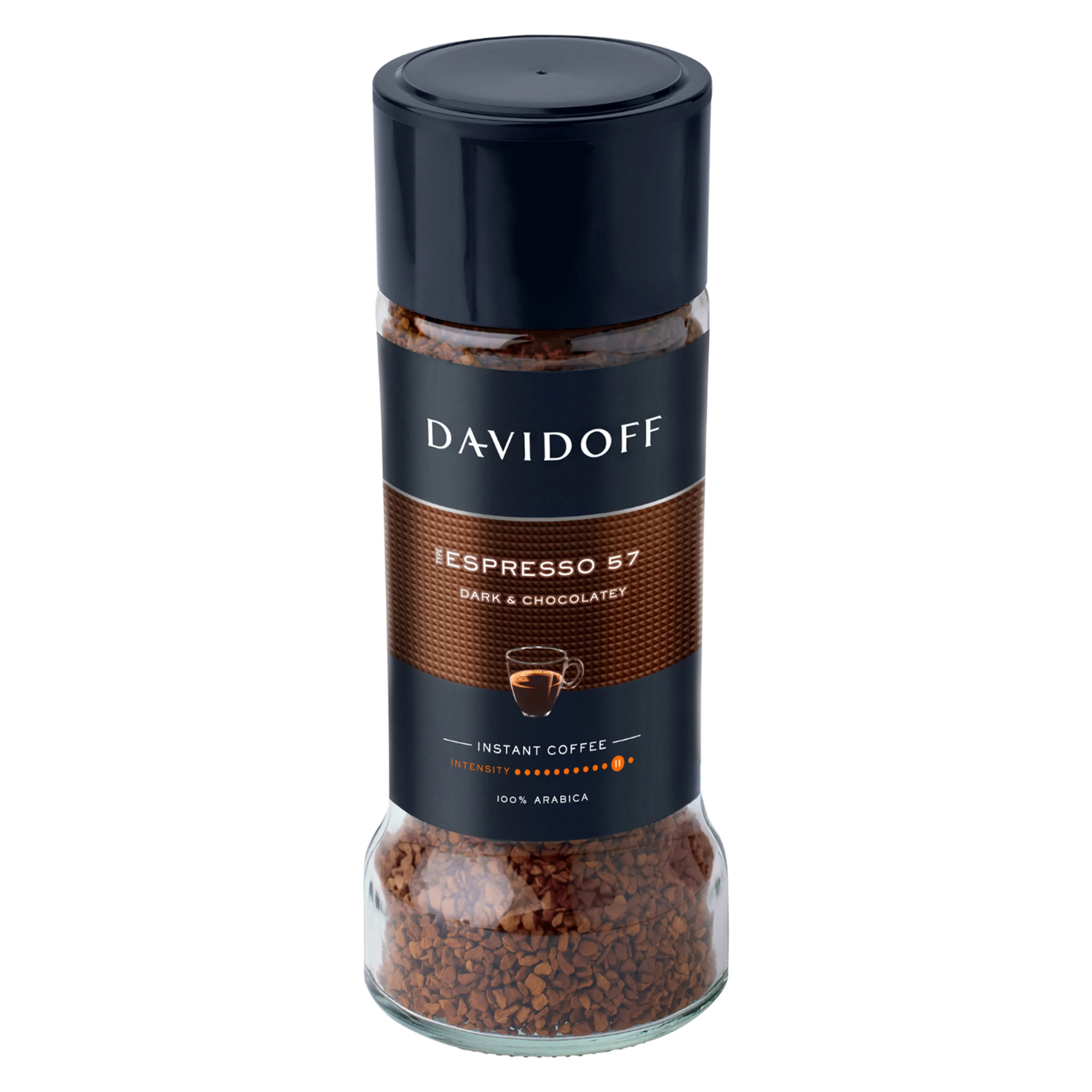 DAVIDOFF ESPRESSO INSTANT COFFEE DARK & CHOCOLATEY, 100G