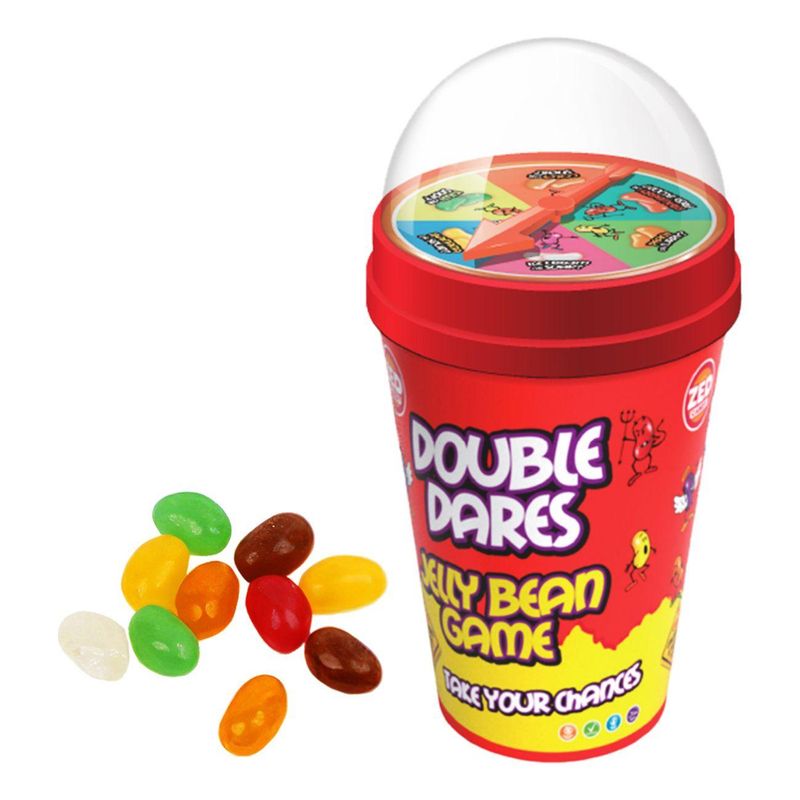 ZED CANDY DOUBLE DARES JELLY BEAN GAME, 60G
