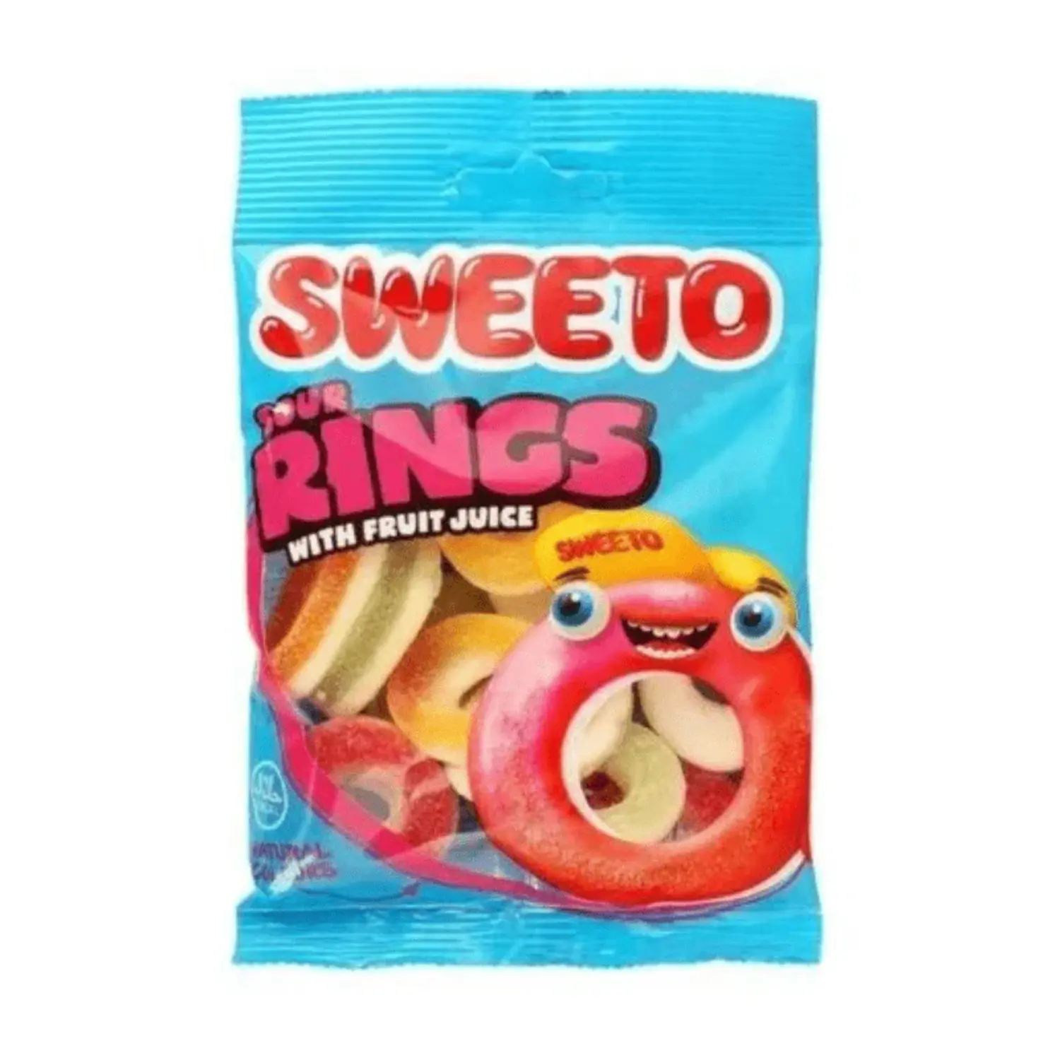 SWEETO SOUR RINGS JELLY, 80G