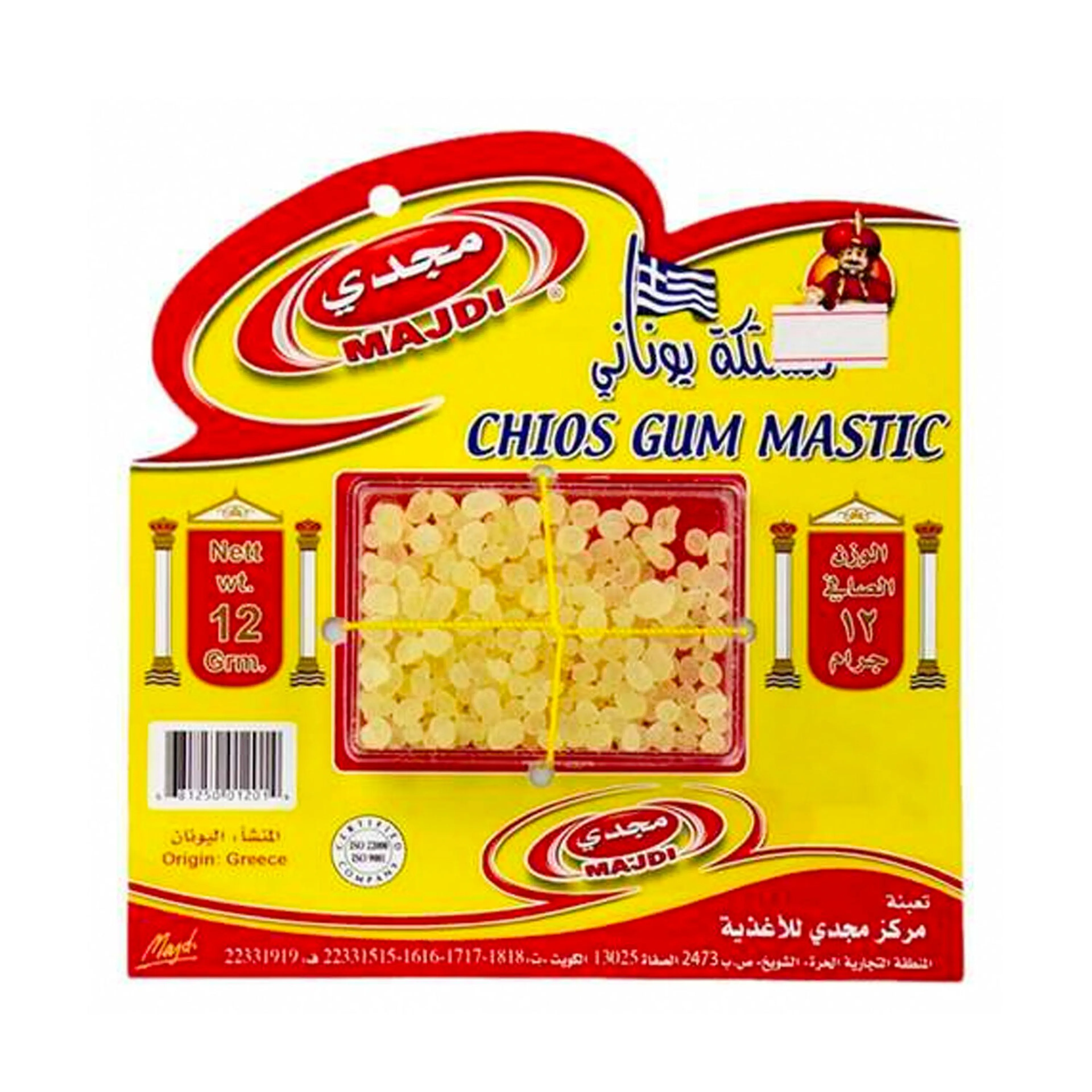 MAJDI CHIOS MASTIC GUM, 12G