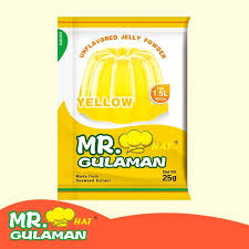 MR.GULAMAN YELLOW JELLY POWDER, 24G